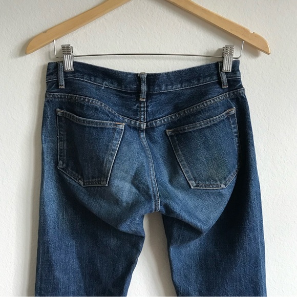 A.P.C raw hem cropped low waist jeans - XS - Picture 2 of 4